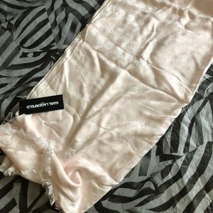 LOGO Karl Lagerfeld Scarf With Karl Lagerfeld